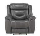 9528DGY-1PWH - Power Reclining Chair with Power Headrest and USB Port