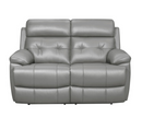 9529GRY-2 - Double Reclining Love Seat