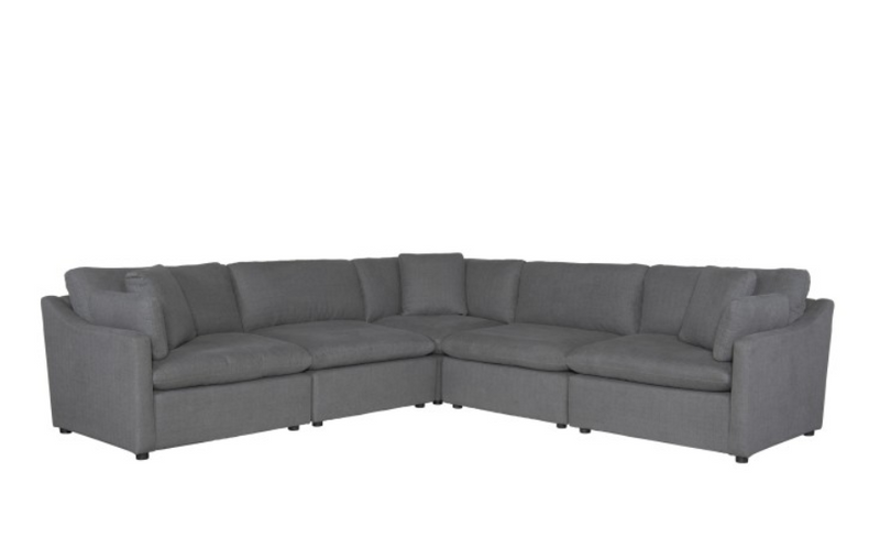 9544GY-5SC - 5-Piece Modular Sectional