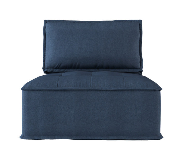 9545BU-1 - Modular Chair with Removable Bolster and Pillow