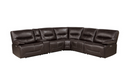 9579BRW-6LRRRPW - 6-Piece Power Reclining Sectional