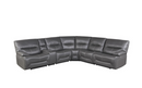 9579GRY-6LRRRPW - 6-Piece Power Reclining Sectional