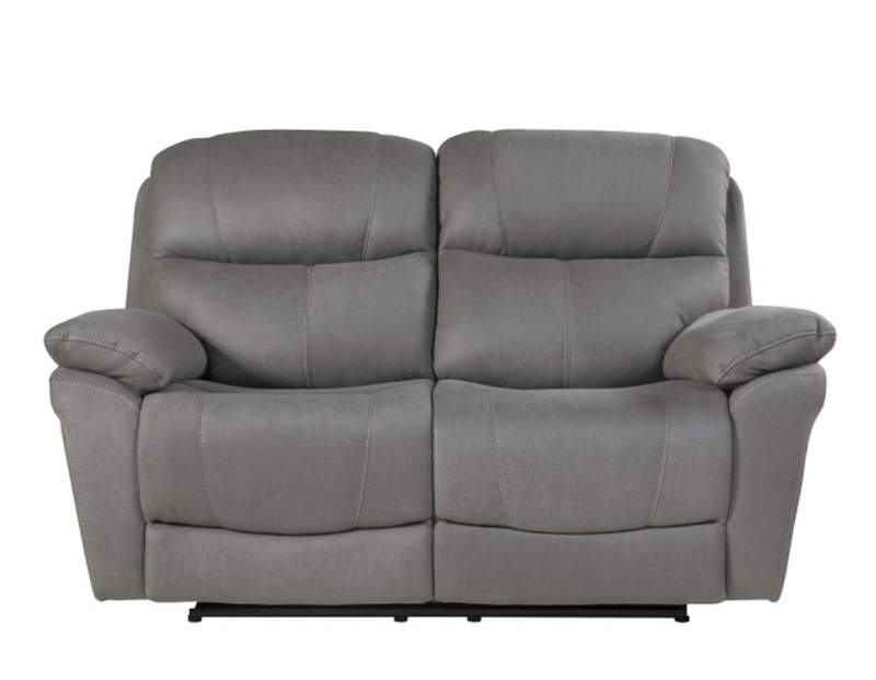 9580GY-2PWH - Power Double Reclining Love Seat with Power Headrests