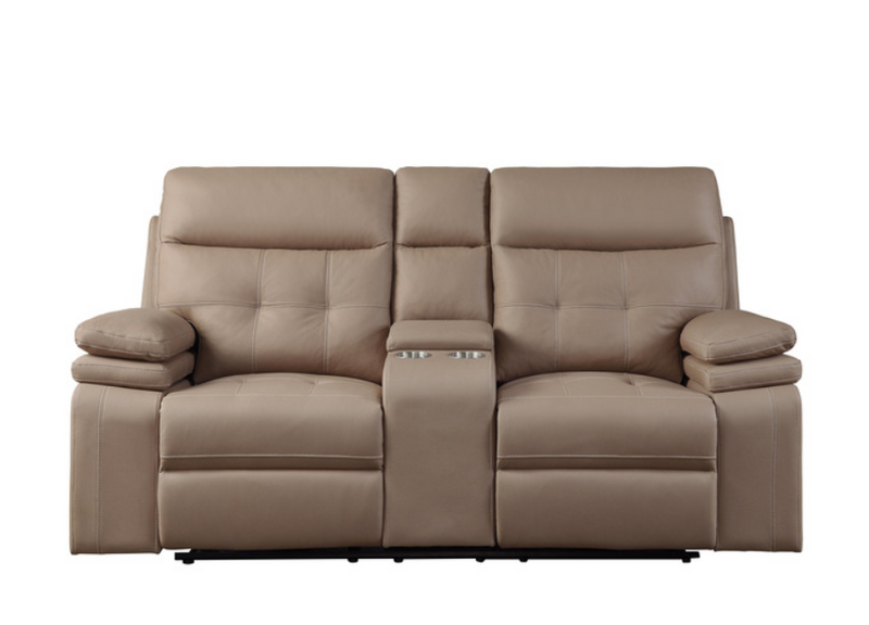 95900MBR-2C - Double Reclining Love Seat with Center Console