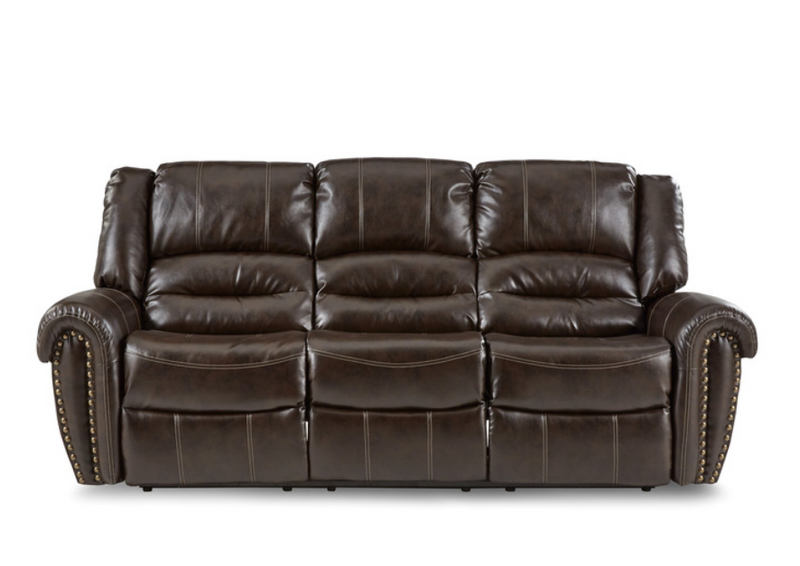 9668BRW-3 - Double Reclining Sofa