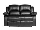9700BLK-2 - Double Reclining Love Seat