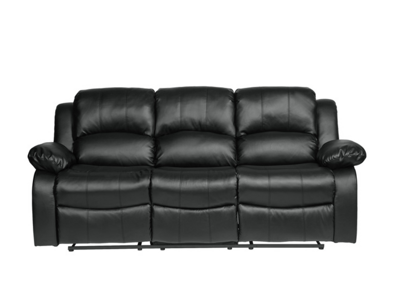 9700BLK-3 - Double Reclining Sofa