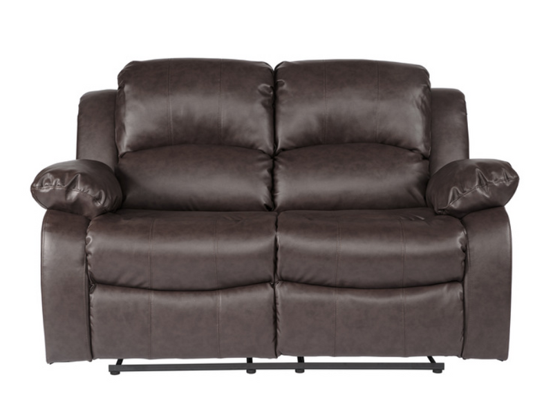 9700BRW-2 - Double Reclining Love Seat