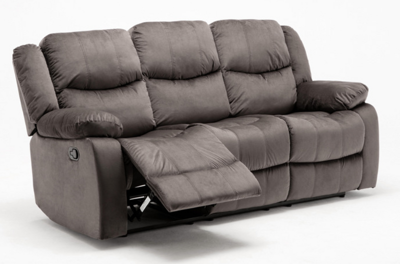 9824GRY-3 - Reclining Sofa