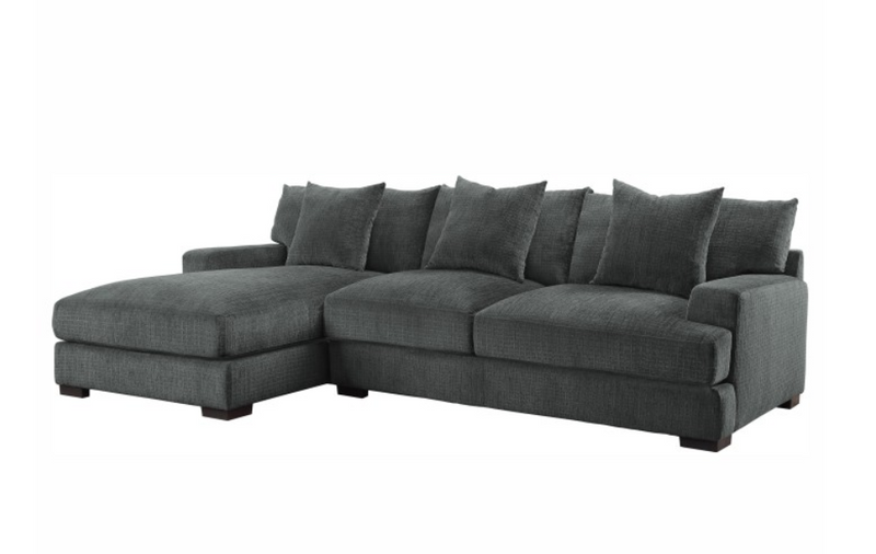 9857DG-2LC2R - 2-Piece Modular Sectional with Left Chaise