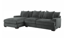 9857DG-2LC2R - 2-Piece Modular Sectional with Left Chaise