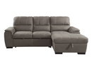 9858TP-SC - 2-Piece Sectional with Pull-out Bed and Hidden Storage