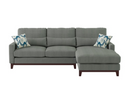 9890GY-SC - 2-Piece Sectional with Right Chaise