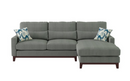 9890GY-SC - 2-Piece Sectional with Right Chaise