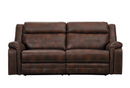 9906BRW-3 - Double Reclining Sofa