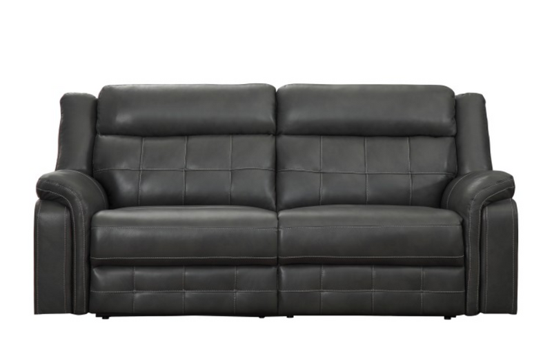 9906GRY-3 - Double Reclining Sofa