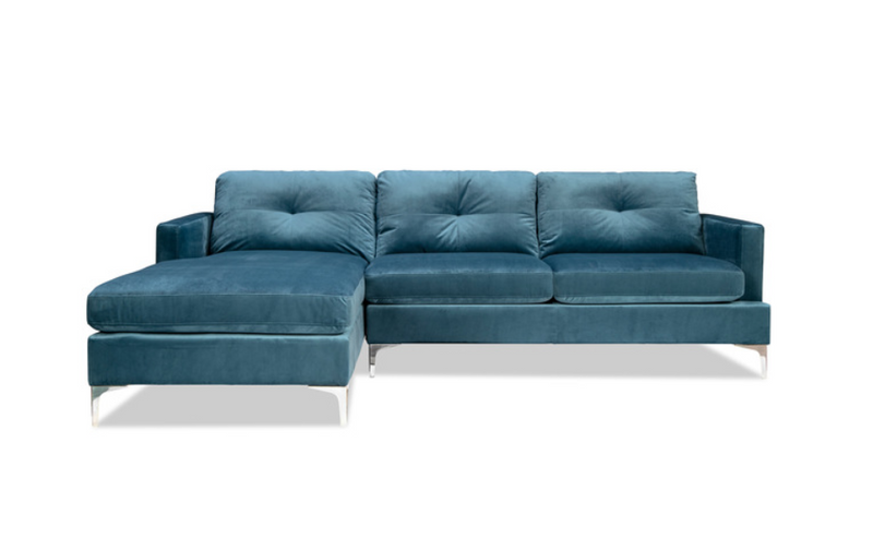 99814BLUSSL - 2-piece Sectional with Left side Chaise