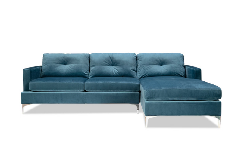 99814BLUSSR - 2-piece Sectional with Right side Chaise