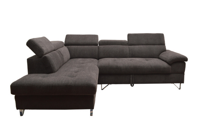 99829GRYRSS - 2pc Sectional with Pop-up Bed and Left Chaise