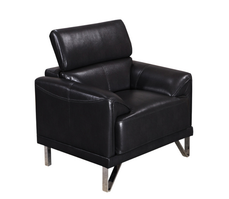 99834BLK-1 - Chair with Rachet Headrest