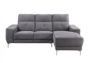 99845P-GRY - 2-piece Power Reclining Sectional with Right side Power Reclining Chaise