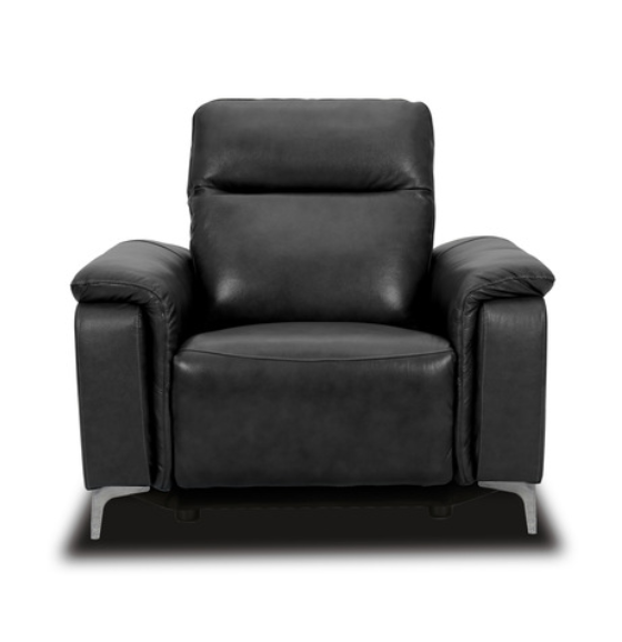 99878P-BLK-1 - Power Reclining Chair with Power Adjustable Headrest