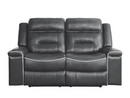 9999DG-2 - Double Lay Flat Reclining Love Seat
