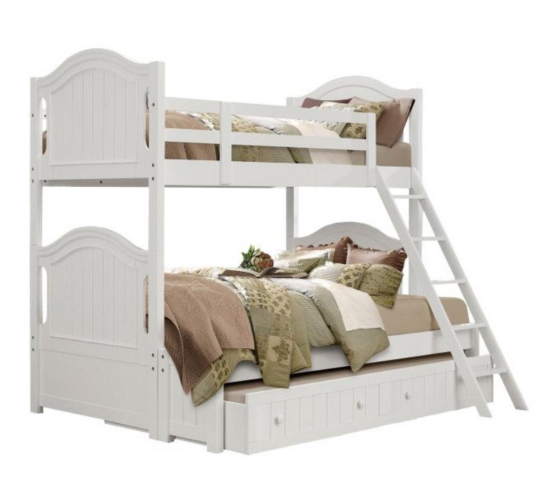 B1799-1F-R - Twin, Full Bunk Bed with Twin Trundle