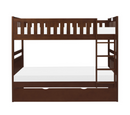 B2013DC-1-R - Twin, Twin Bunk Bed with Twin Trundle