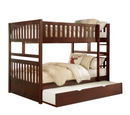 B2013FFDC-1-R - Full, Full Bunk Bed with Twin Trundle