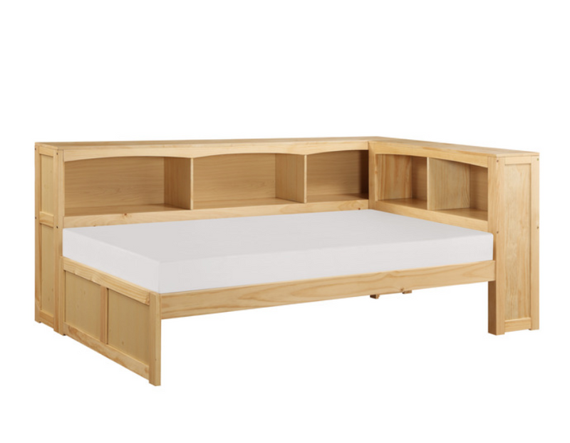 B2043BC-1BC - Twin Bookcase Corner Bed