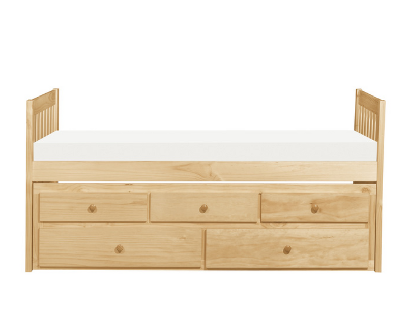 B2043PR-1 - Twin, Twin Trundle Bed