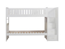 B2053SBW-1 - Twin, Twin Step Bunk Bed