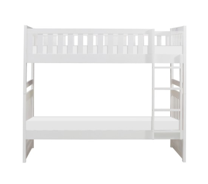 B2053W-1 - Twin, Twin Bunk Bed