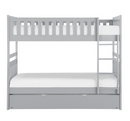 B2063-1-R - Twin, Twin Bunk Bed with Twin Trundle