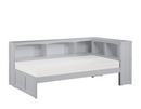 B2063BC-1BC - Twin Bookcase Corner Bed