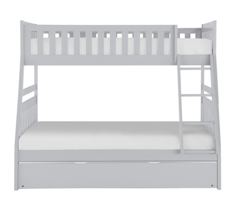 B2063TF-1-R - Twin, Full Bunk Bed with Twin Trundle