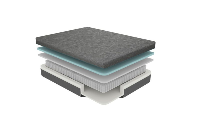 MT-H 8'' - Gel-Infused Memory Foam Hybrid Bedding Collection